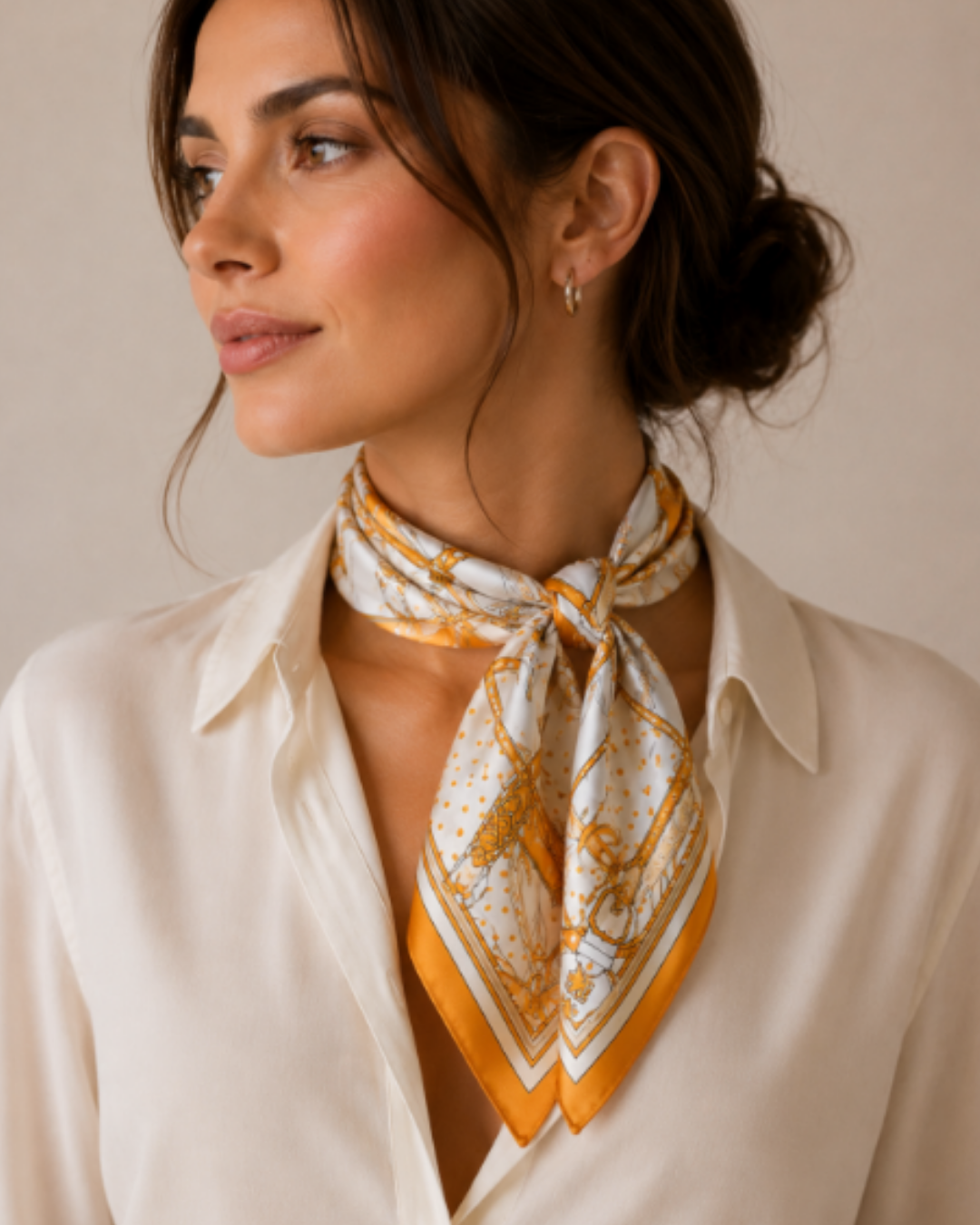 Fashion Scarf - Orange Mix