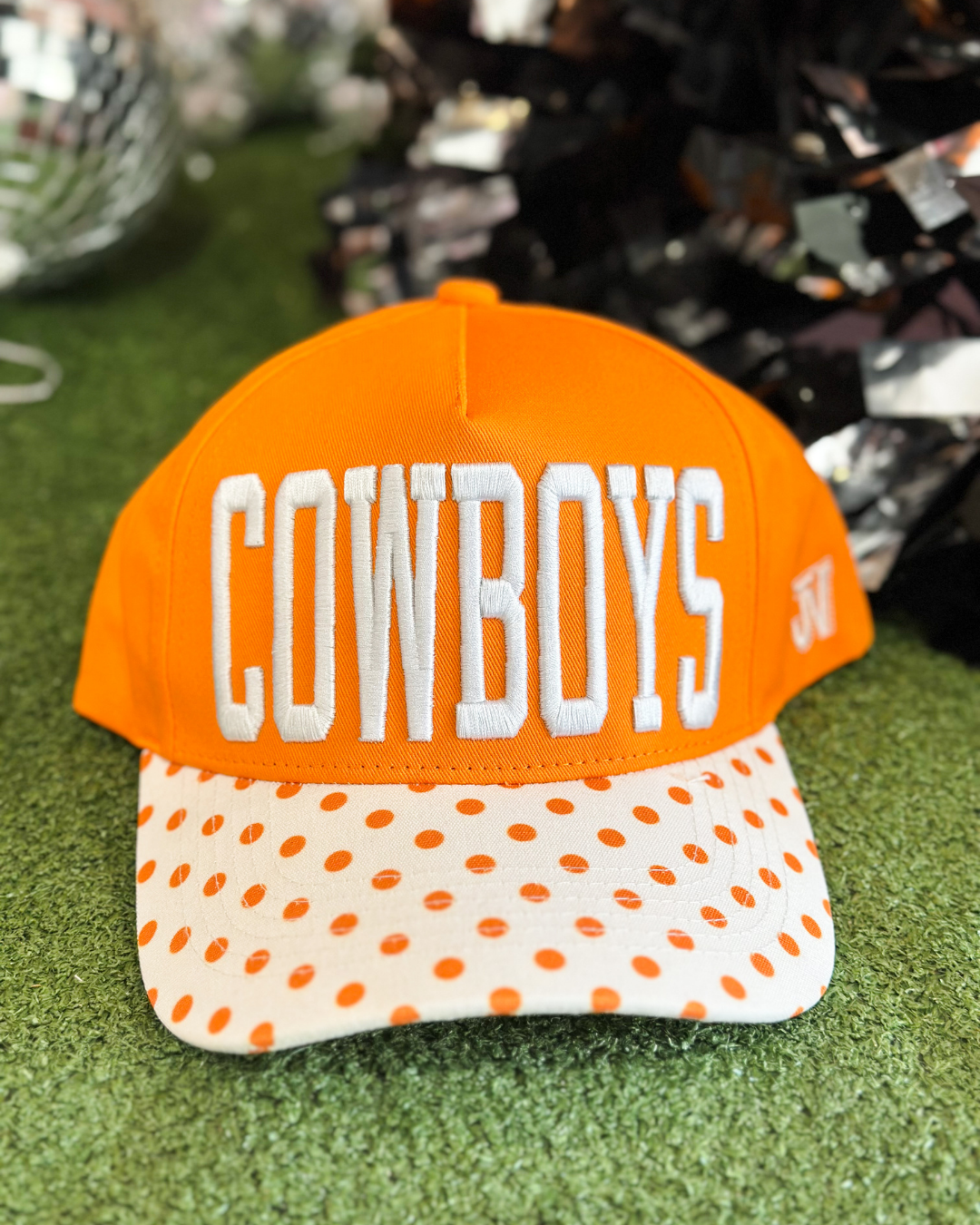 Polka Dot Hat - Cowboys