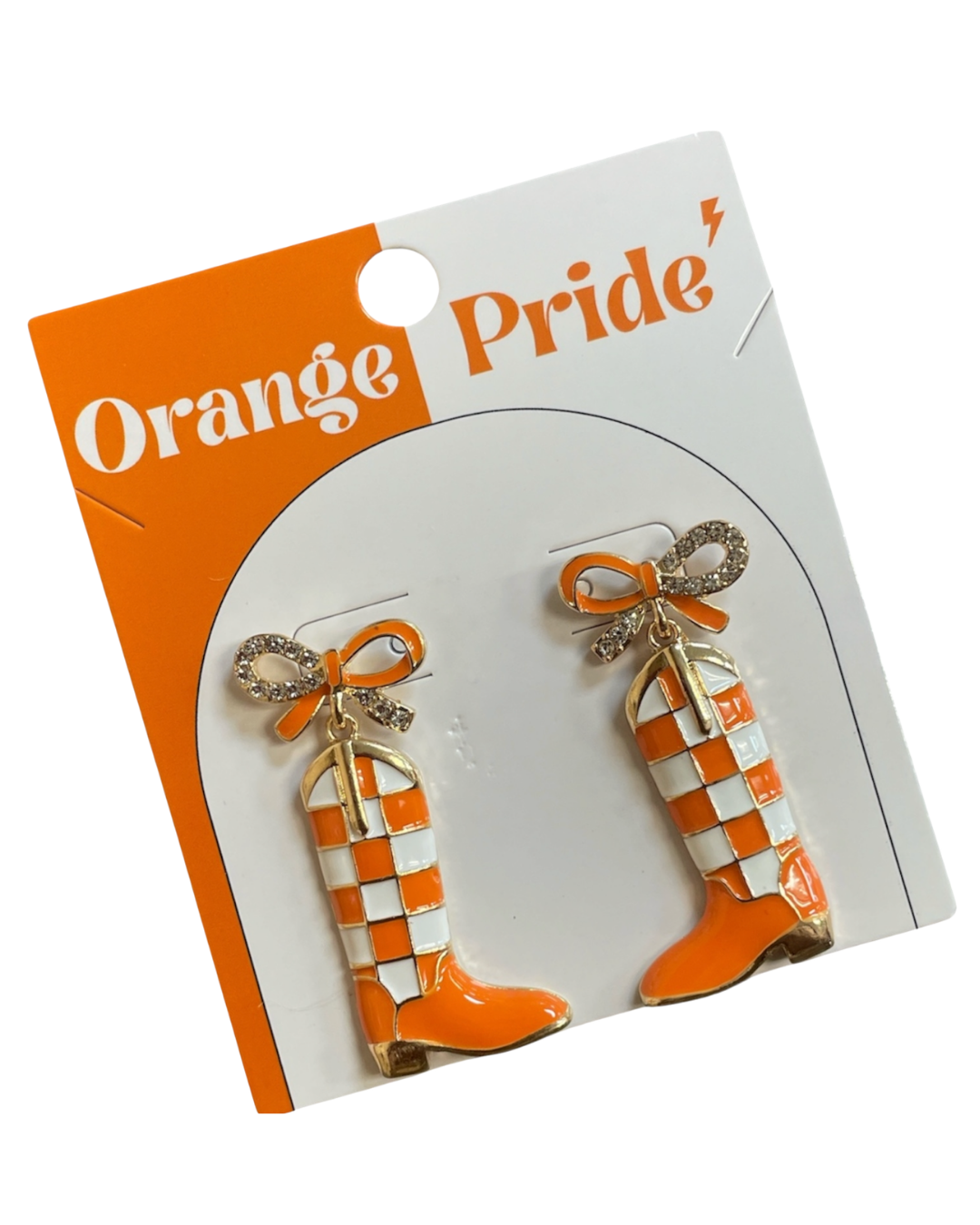 Orange Pride Earring