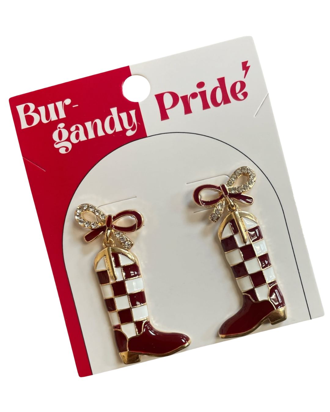 Red Pride Earring