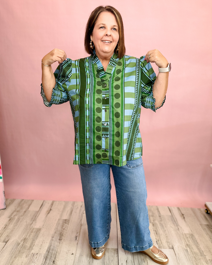 The Olivia Top - Olive