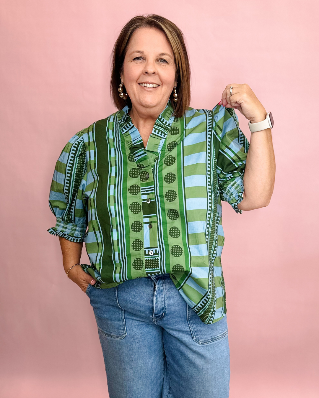 The Olivia Top - Olive