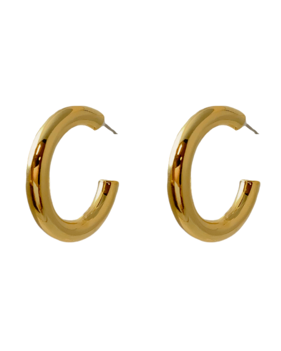 Medium Gold Hoops
