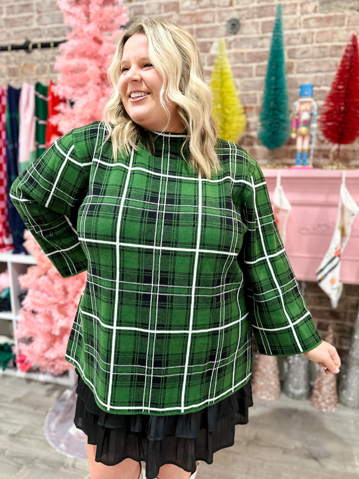 The Noelle Top - Pine