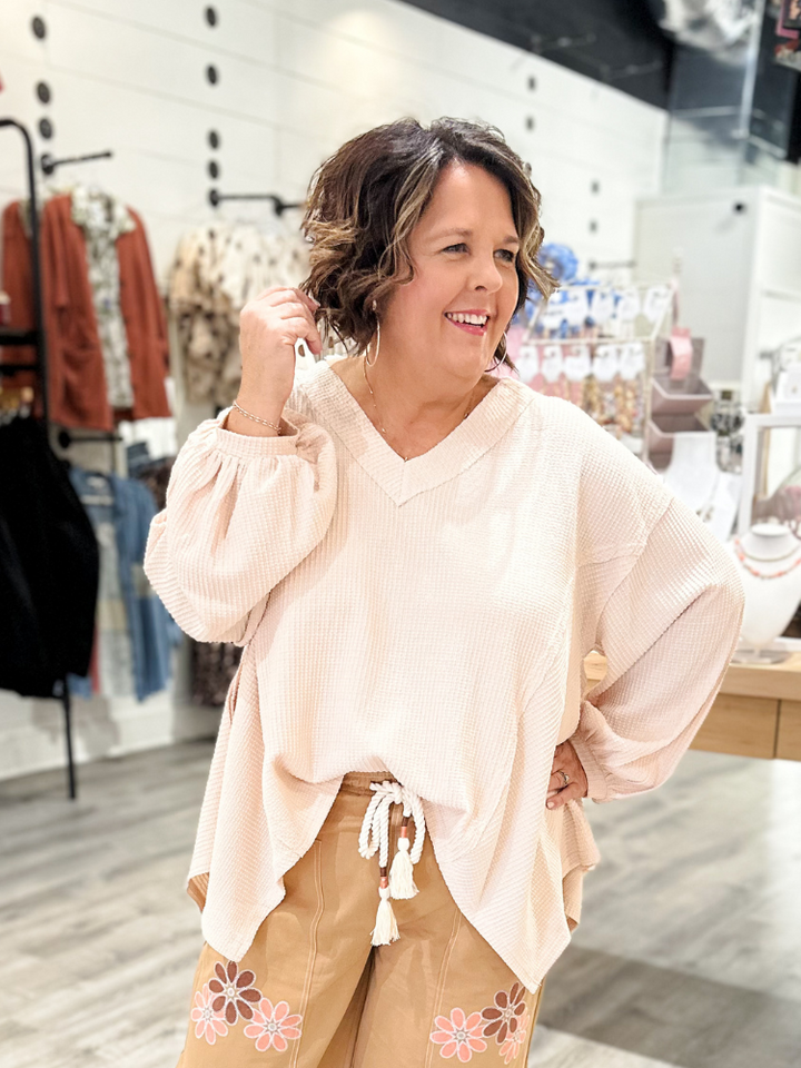 The Karlie Top - Cream