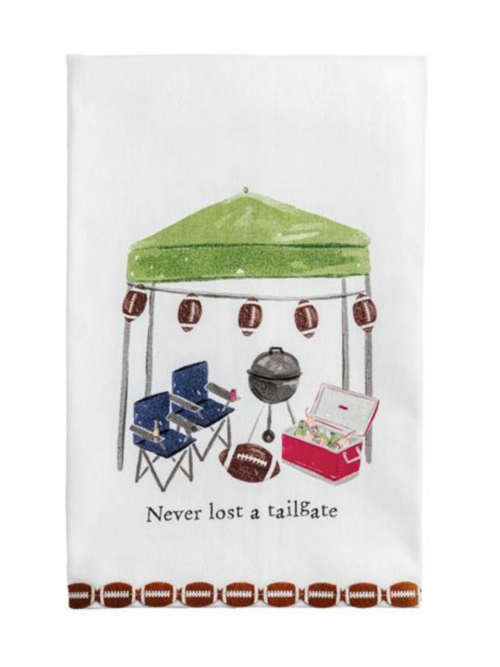 Tailgate Towel - Never Lost a Tailgate