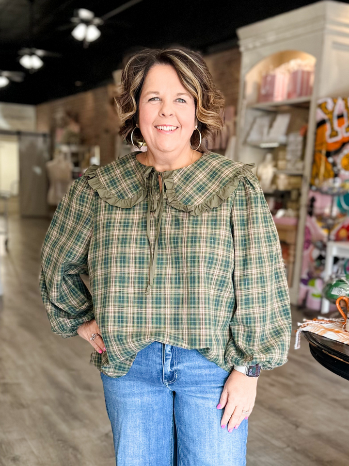 The Anna Top - Green