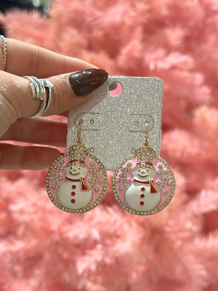 Snow Globe Earring