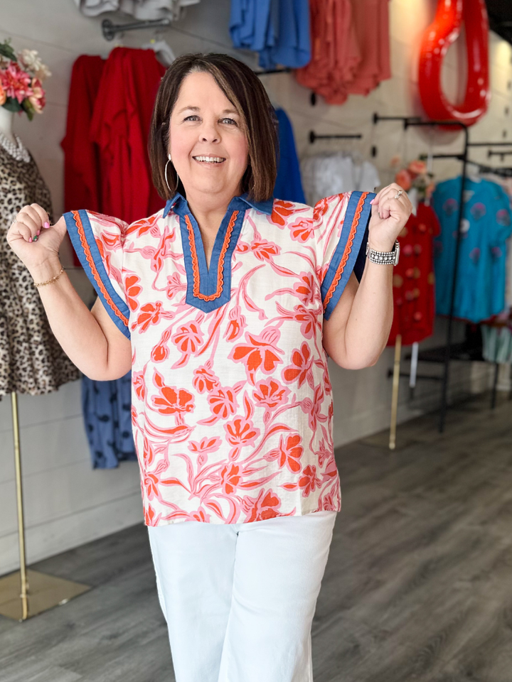 The Piper Top - Pink