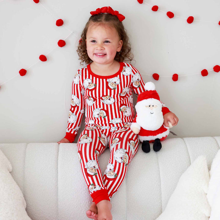 Santa Claus Lane Two Piece Pajama Set