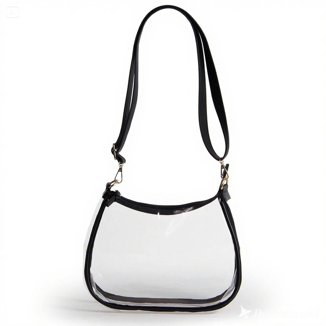 Oklahoma State Cowboys Sara Clear Purse with Skinny Scarf – Large Stadium Bag