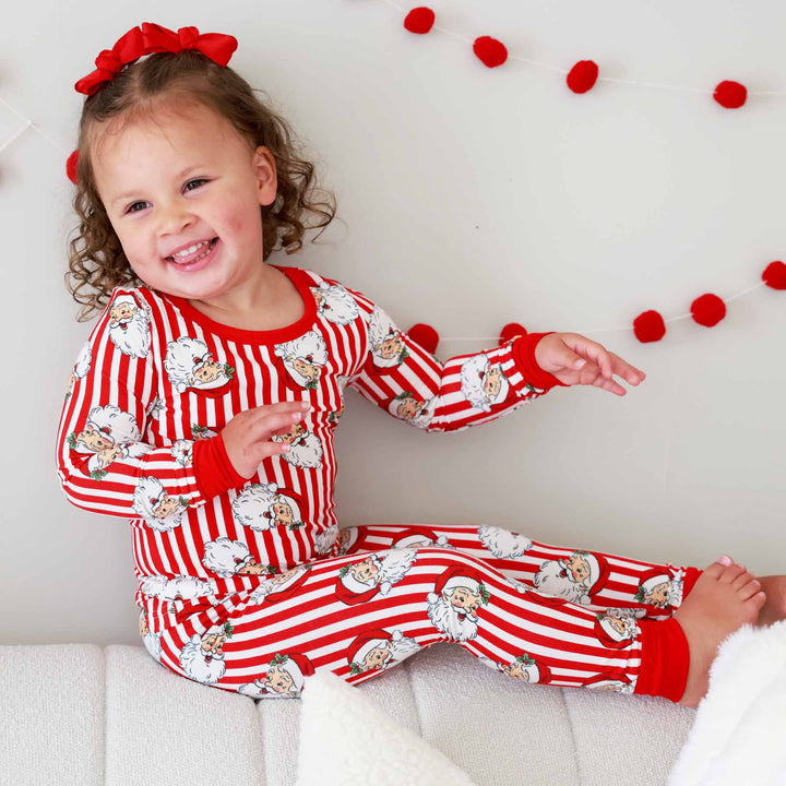 Santa Claus Lane Two Piece Pajama Set