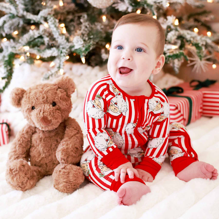 Santa Claus Lane Convertible Zip Romper