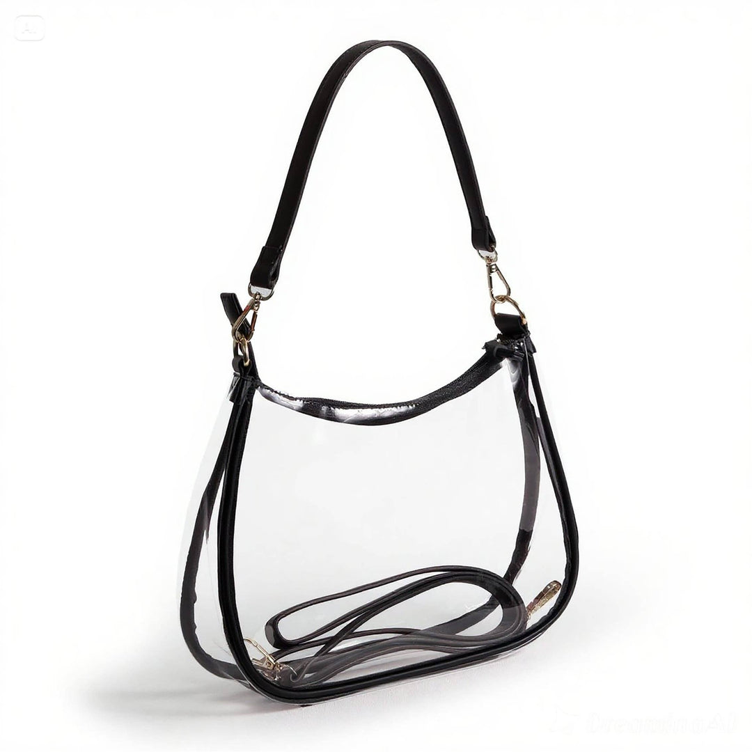 Oklahoma State Cowboys Sara Clear Purse with Skinny Scarf – Large Stadium Bag