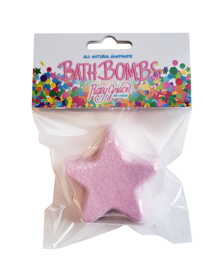 Star Bath Bomb: Pink