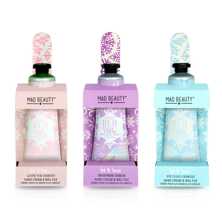 Mad Beauty Let it Snow Hand Care Set Blue/Iced Vanilla