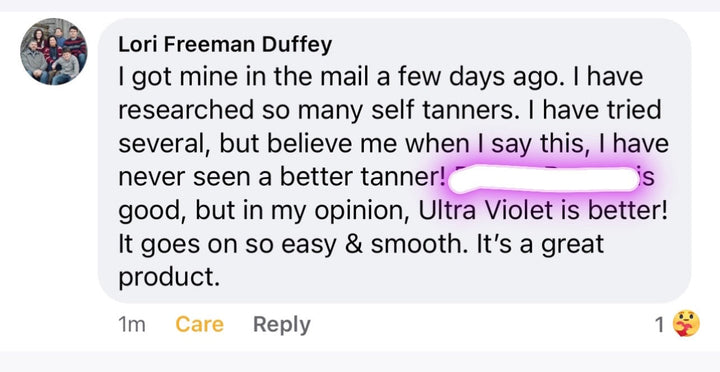TMLL Ultra Violet Self Tanner + Mitt