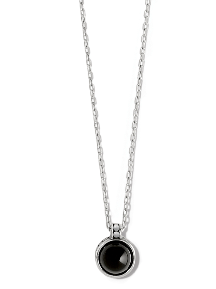 Brighton- Pebble Dot Onyx Short Necklace