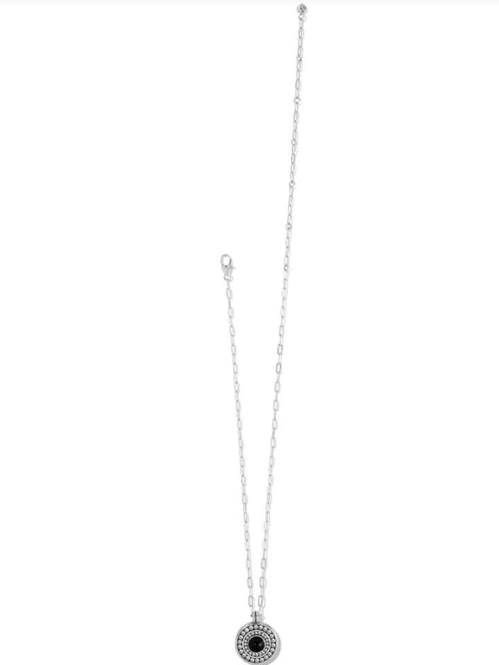 Brighton- Pebble Dot Onyx Reversible Necklace