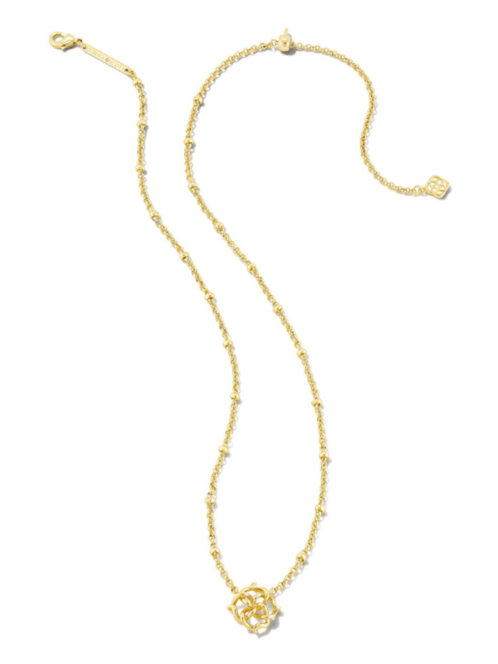 Kendra Scott - Kelly Gold Short Pendant Necklace