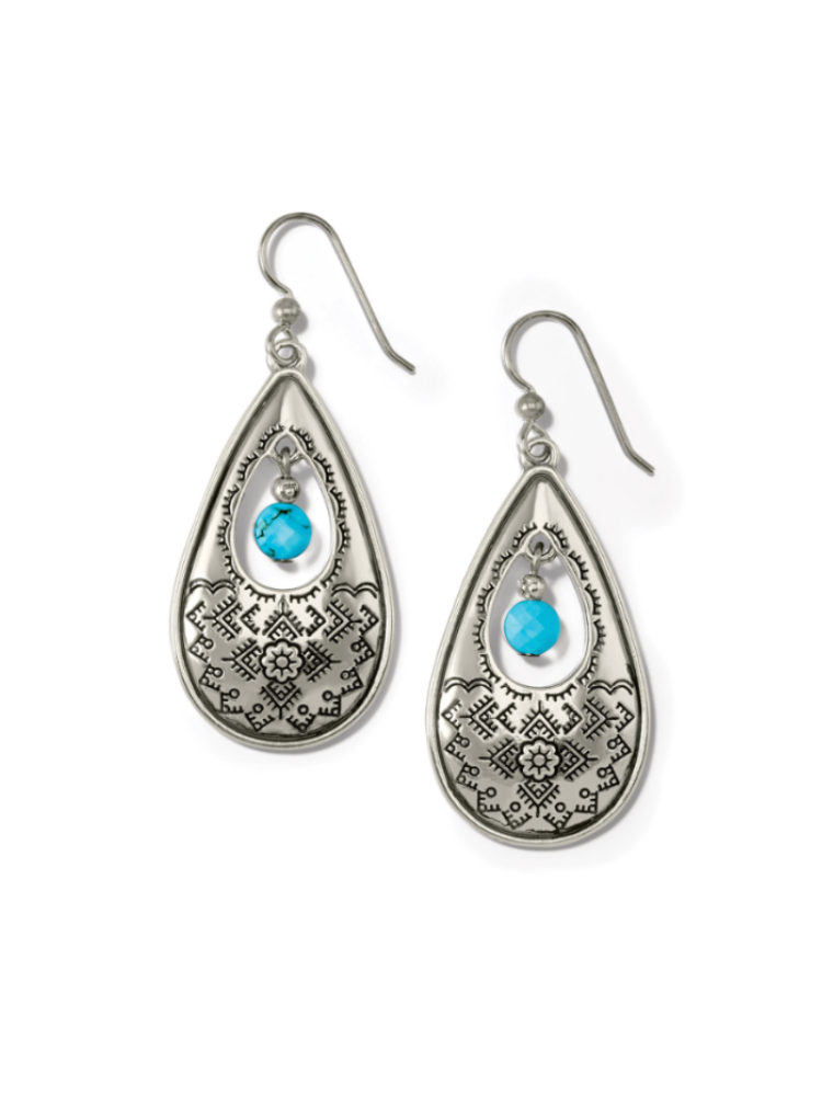 Brighton - Mosaic Paseo Teardrop French Wire Earrings