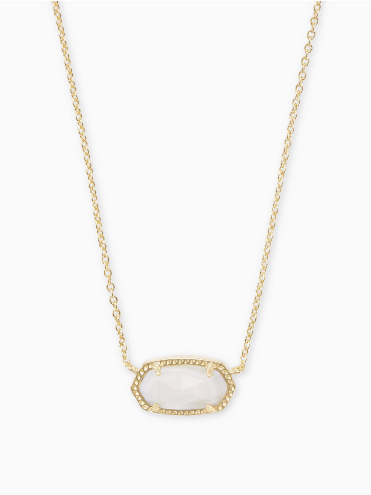 Kendra Scott- Elisa Necklace in Gold Ivory Mother of Pearl