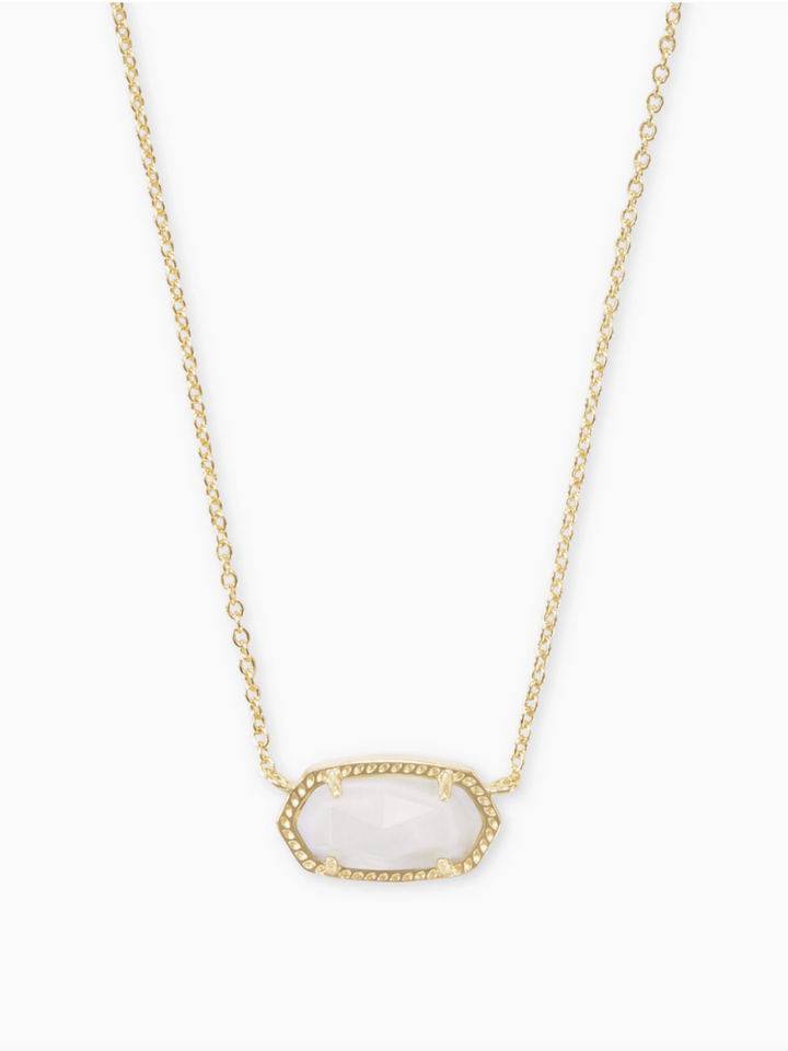 Kendra Scott- Elisa Necklace in Gold Ivory Mother of Pearl