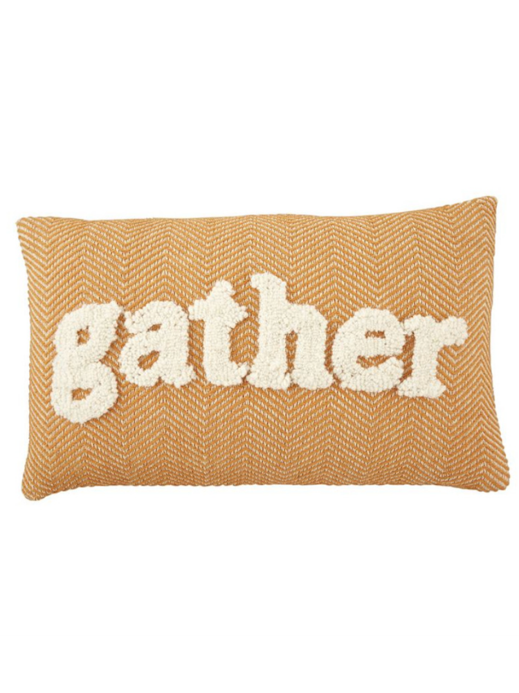 Tufted Pillow-Gather
