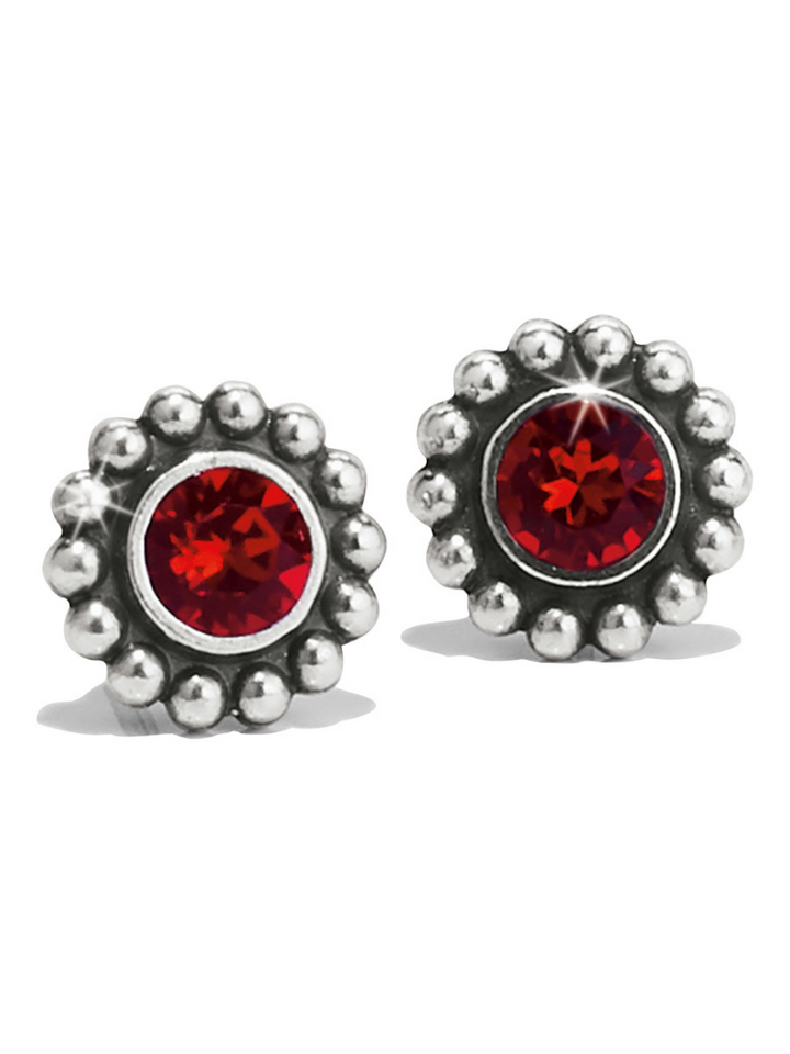 Brighton- Twinkle Ruby Mini Post Earrings