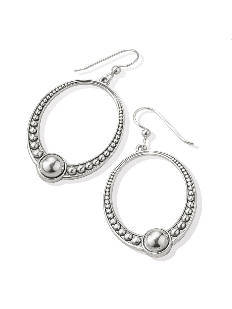 Brighton: Pretty Tough Oval French Wire Earrings
