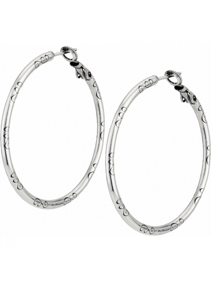 Brighton: Large Earring Charm Hoops