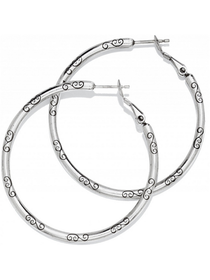 Brighton: Large Earring Charm Hoops