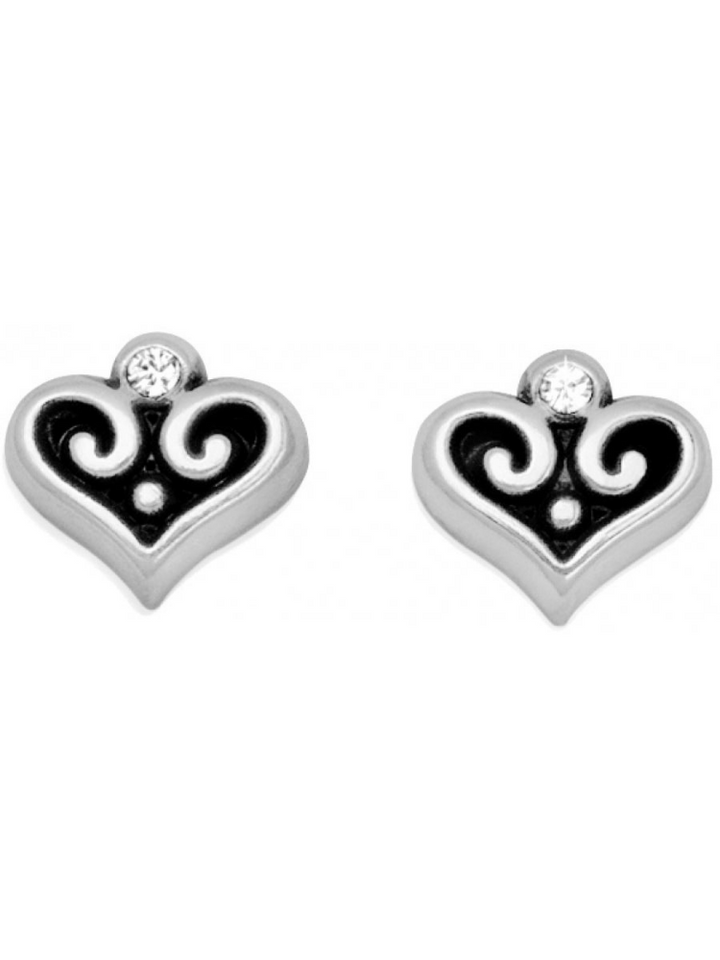 Brighton: Alcazar Heart Mini Post Earrings