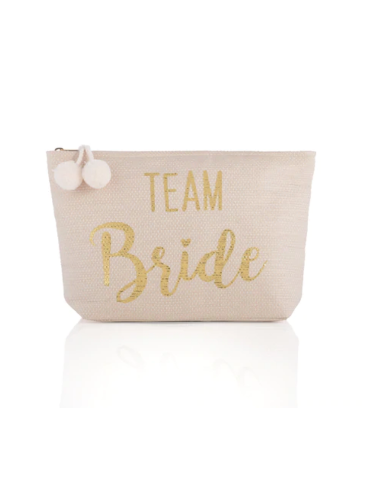 Team Bride Zip Pouch - Blush