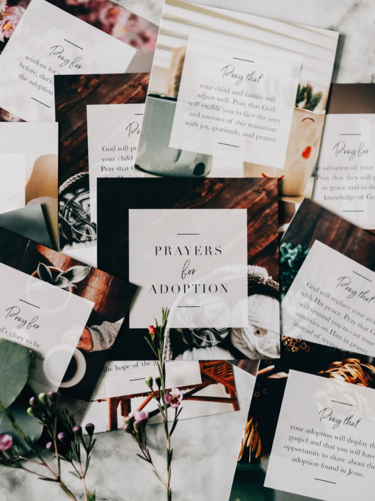 The Daily Grace Prayers For Adoption Cards