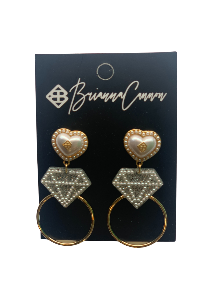 Brianna Cannon Diamond Ring Earring