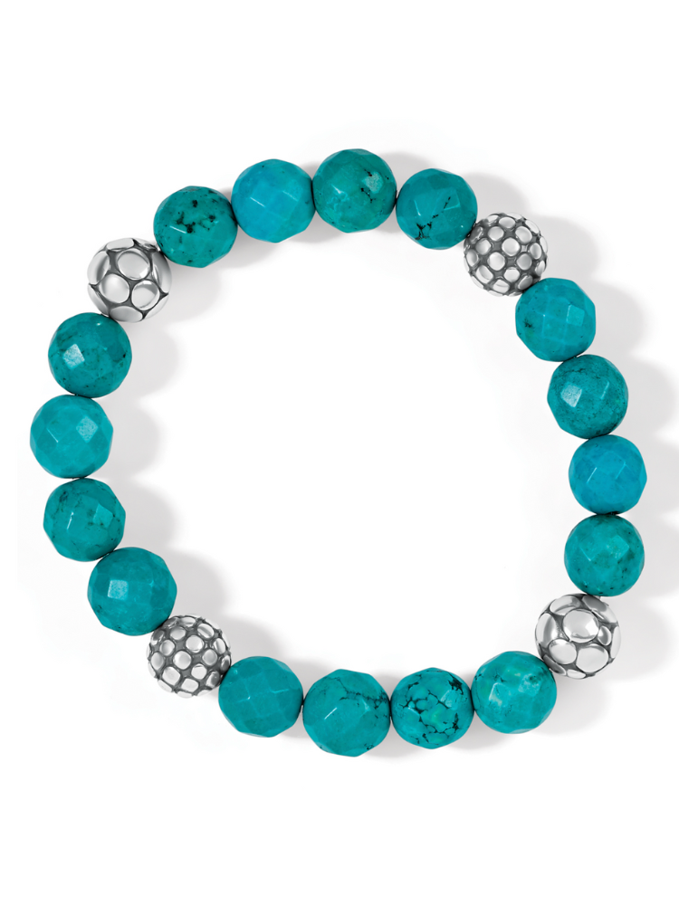 Brighton - Pebble Turquoise Stretch Bracelet