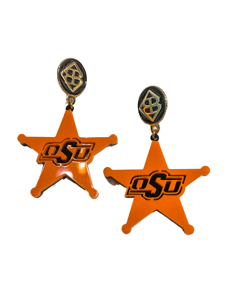 Brianna Cannon OSU Star Badge Earring