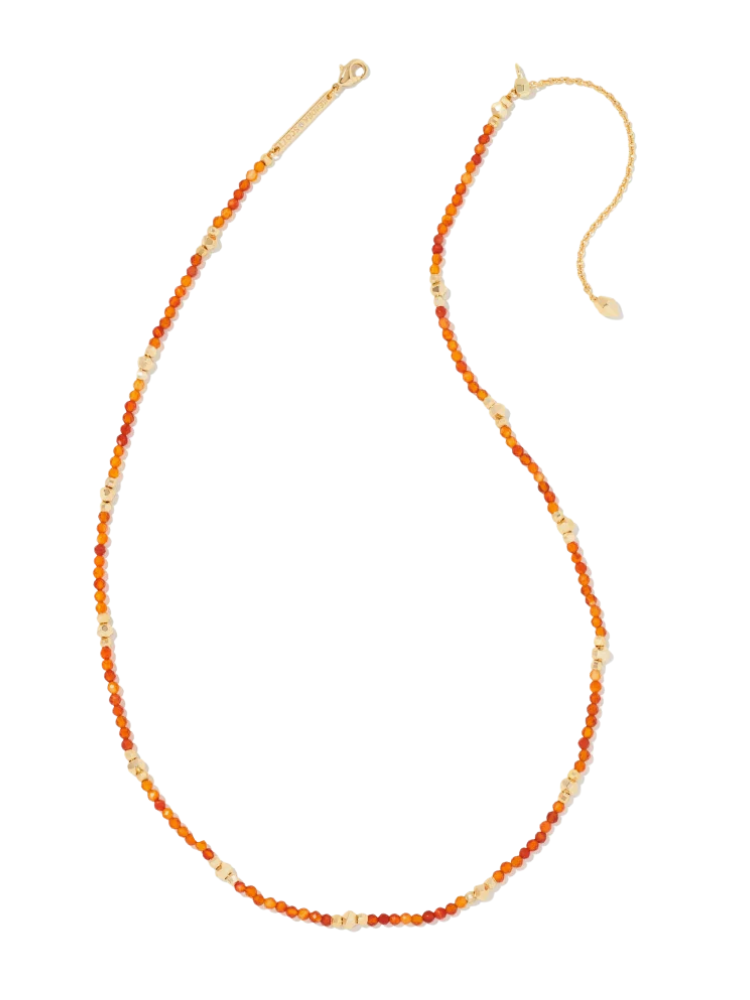 Kendra Scott Britt Choker Necklace - Gold Orange