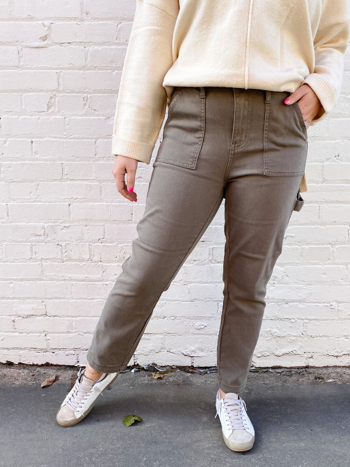 The Millie Olive Pants