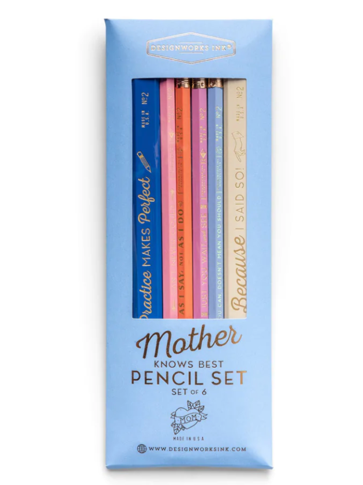 Pencil Set - Mother Knows Best