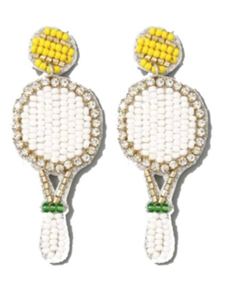 Ball Is In Your Court Earrings