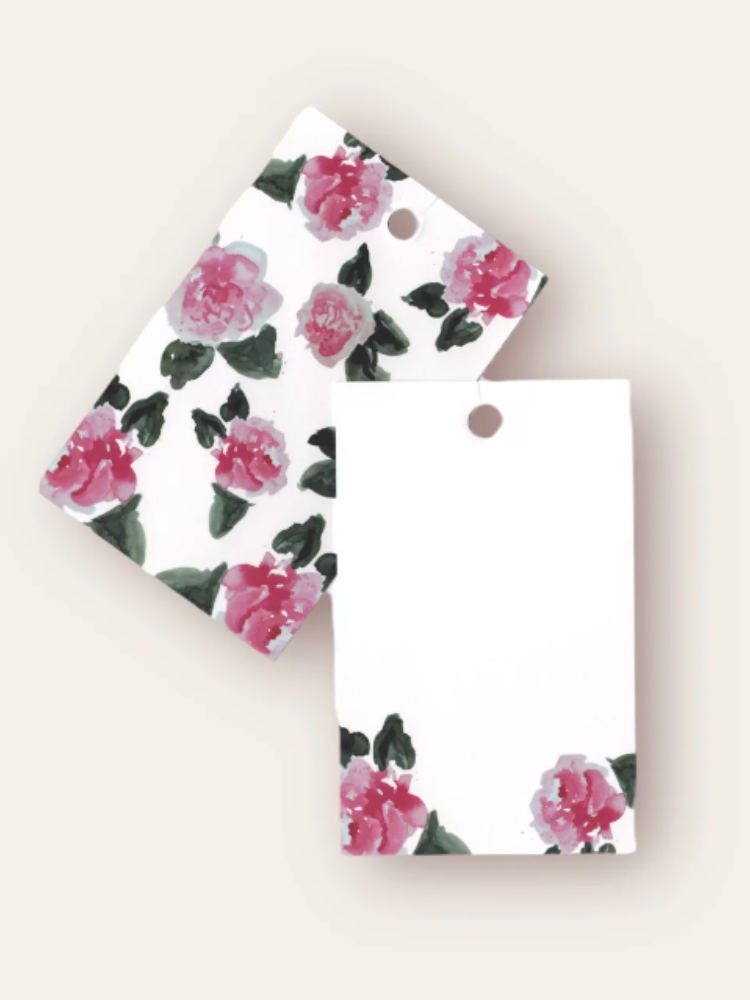 Audi + Alf Gift Tags - Double Rose