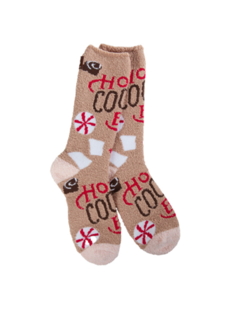 Hot Cocoa Crew Socks