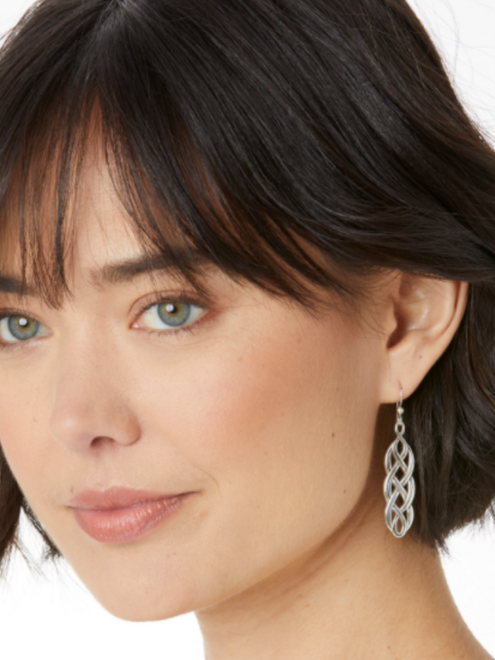 Brighton: Interlok Braid French Wire Earrings